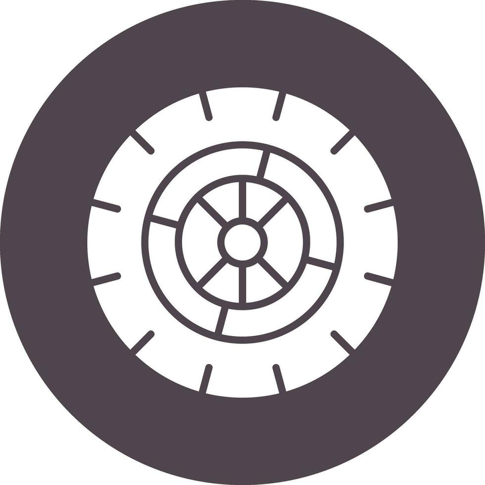 Wheel Vector Icon