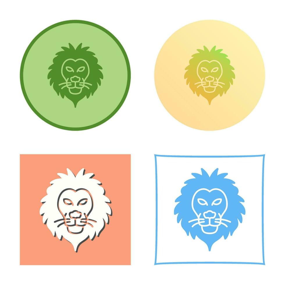 Lion Vector Icon