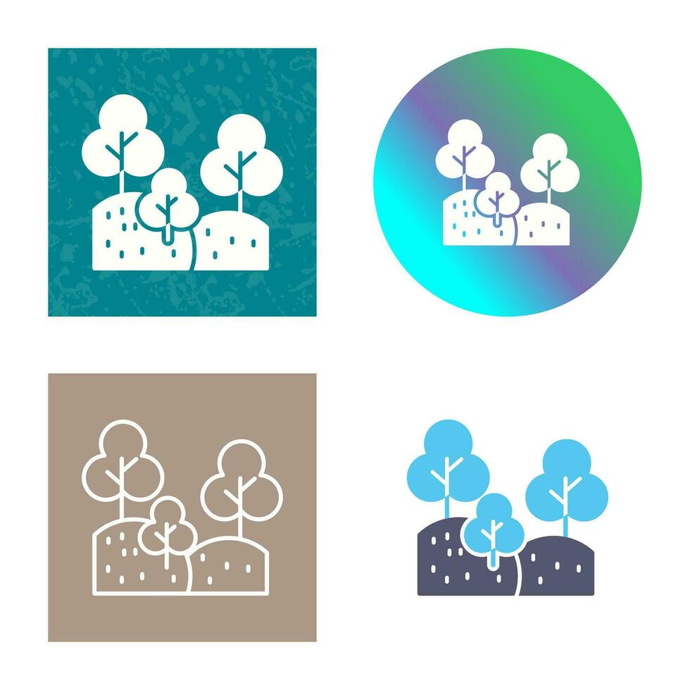 Forest Vector Icon