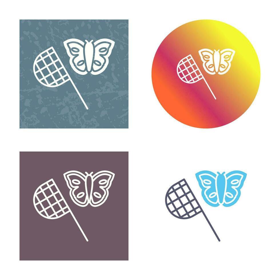 Butterfly Catcher Vector Icon