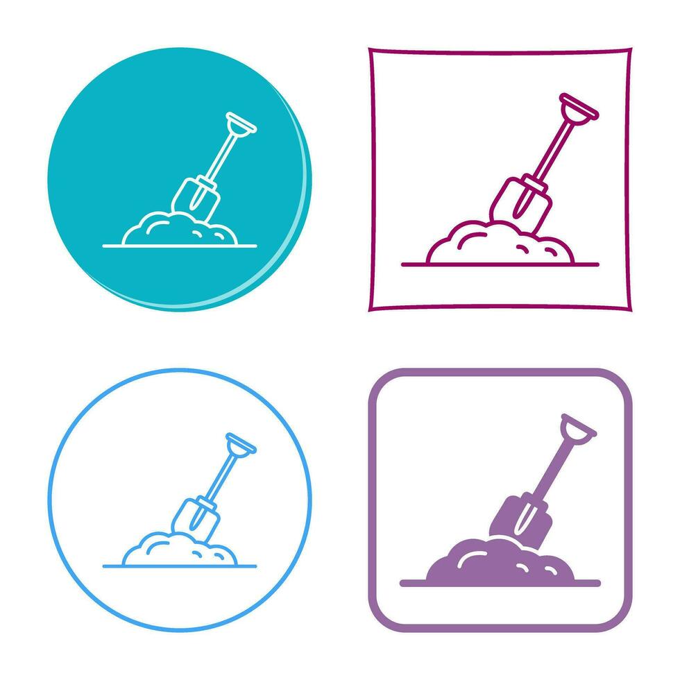 Digging Vector Icon