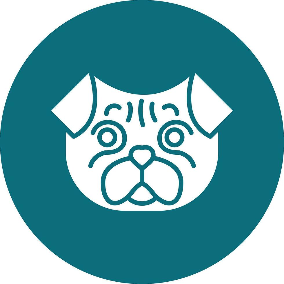 Pug Vector Icon