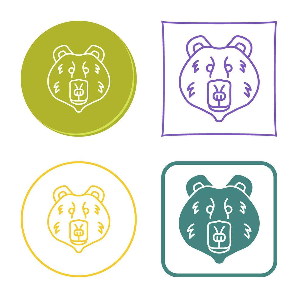 Polar Bear Vector Icon