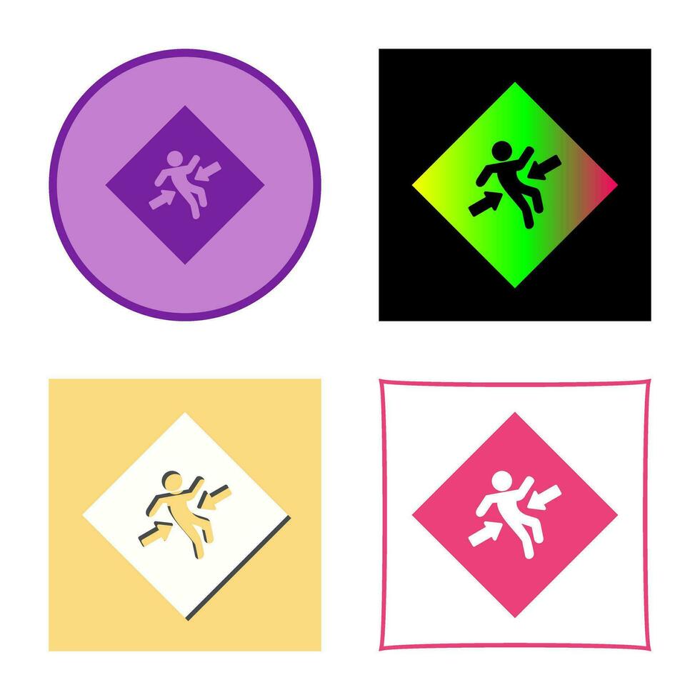 Crush Zone Vector Icon