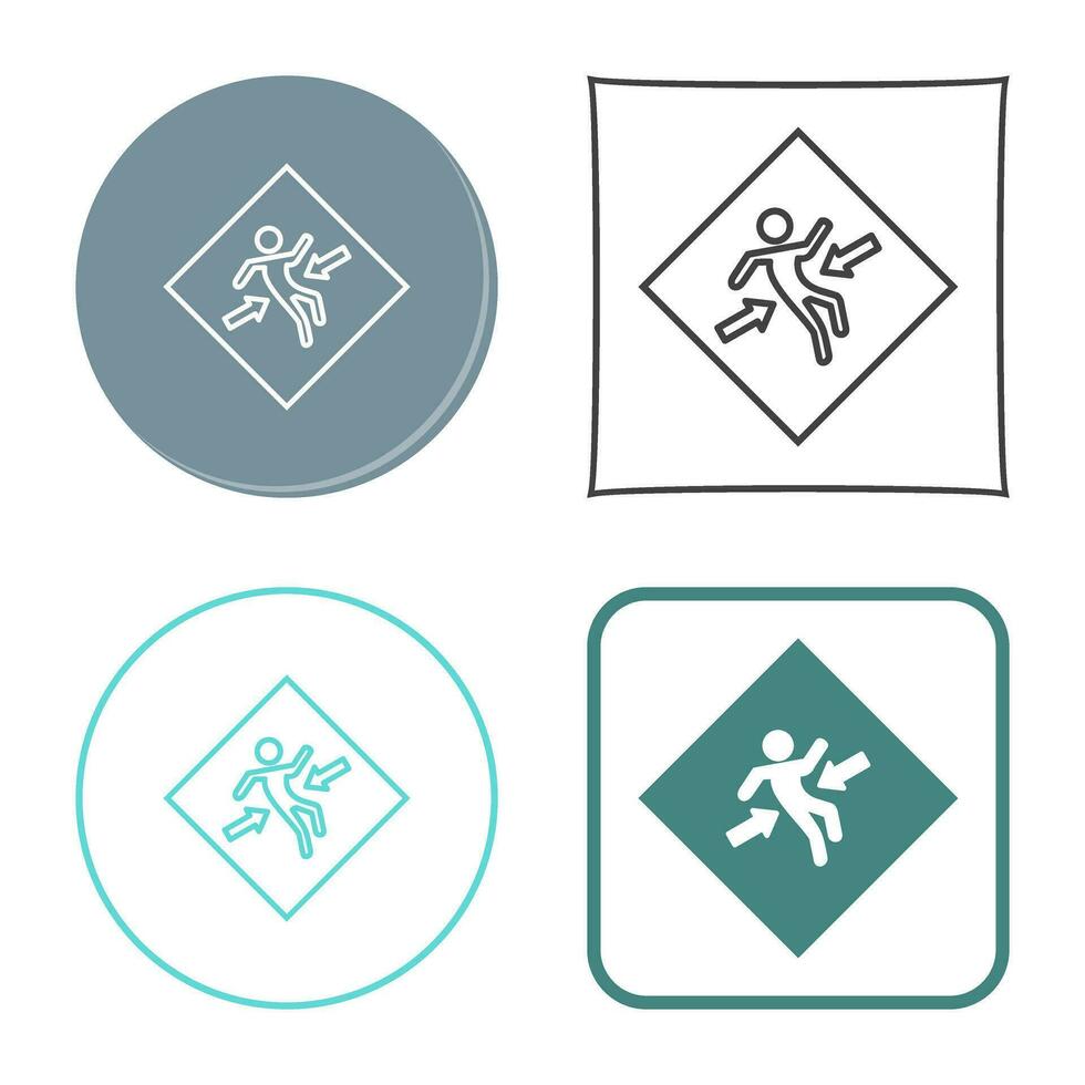 Crush Zone Vector Icon