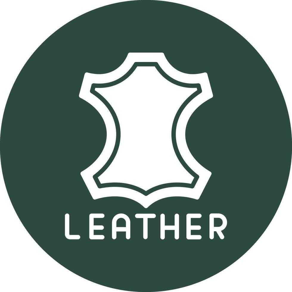 Leather Vector Icon