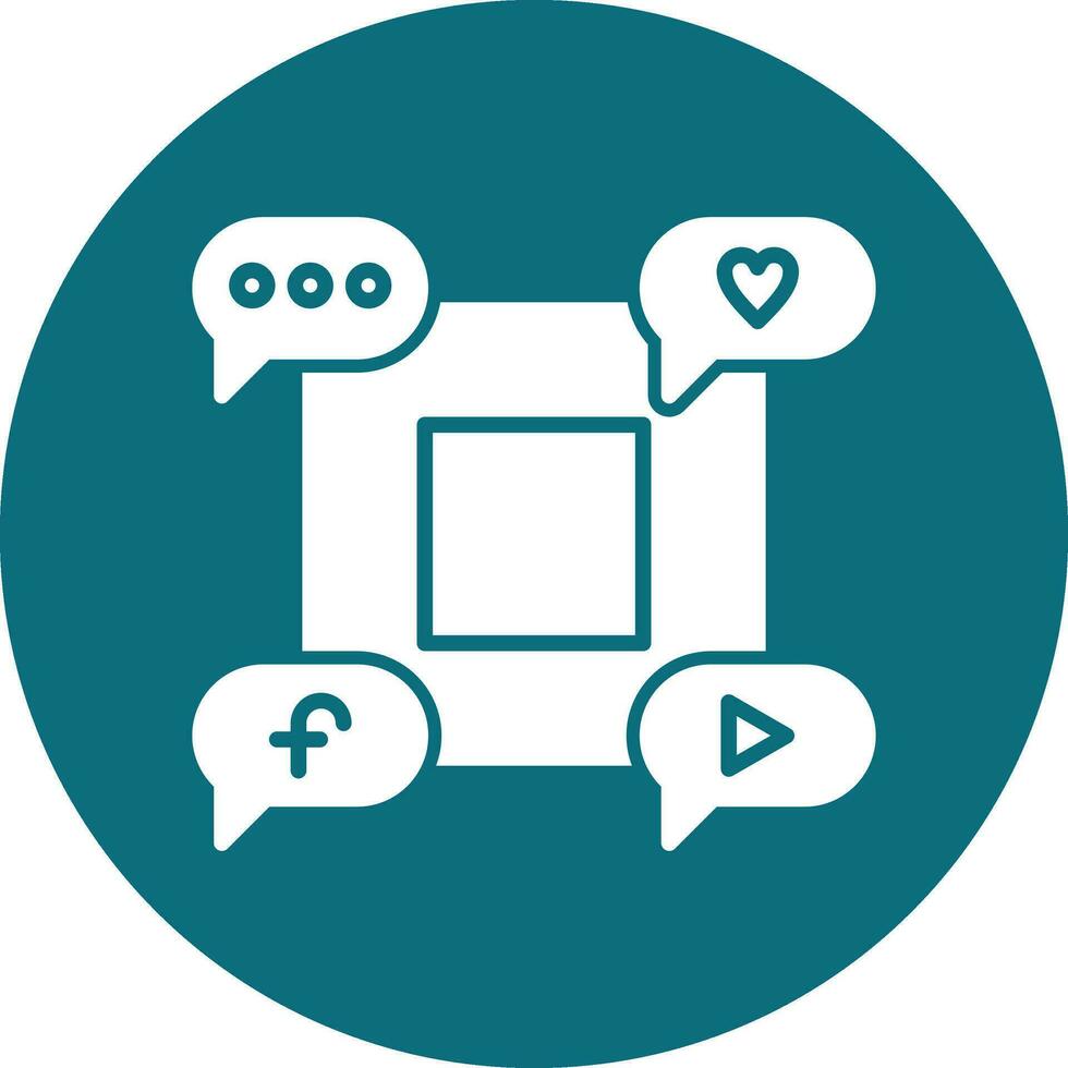 Social Media Vector Icon