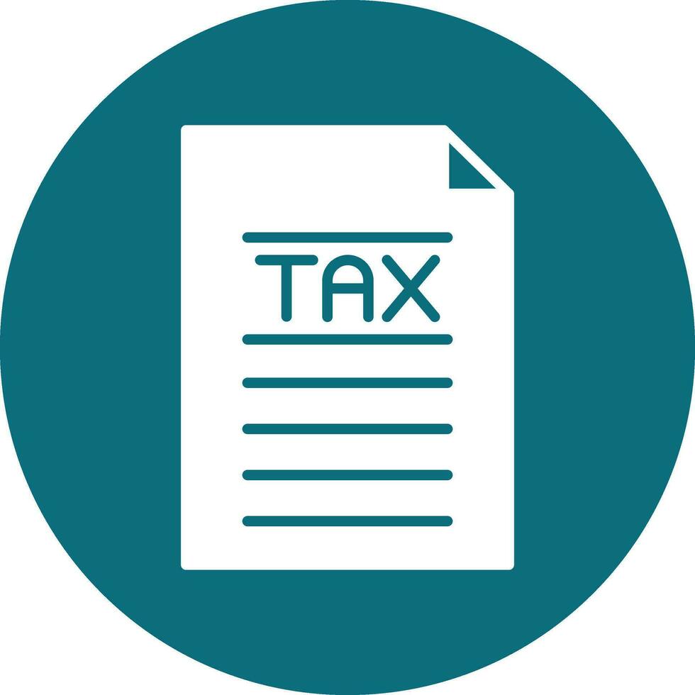 Tax Vector Icon