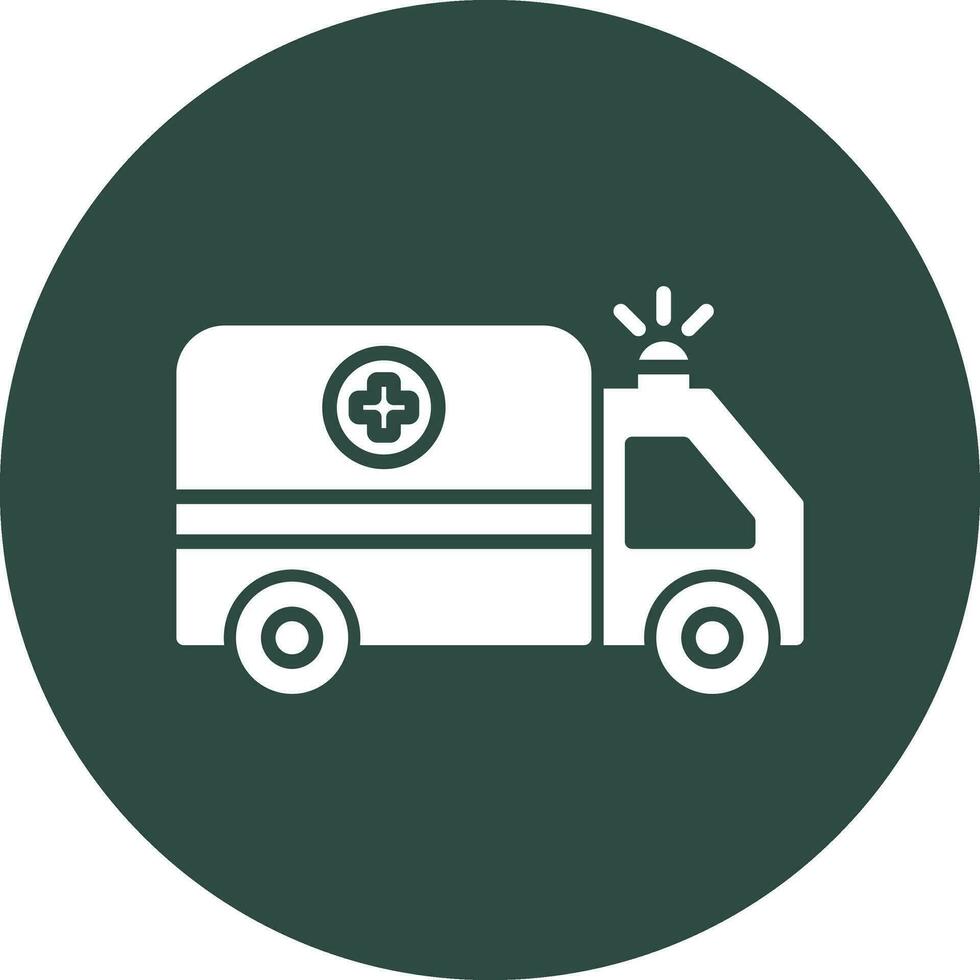 Ambulance Vector Icon