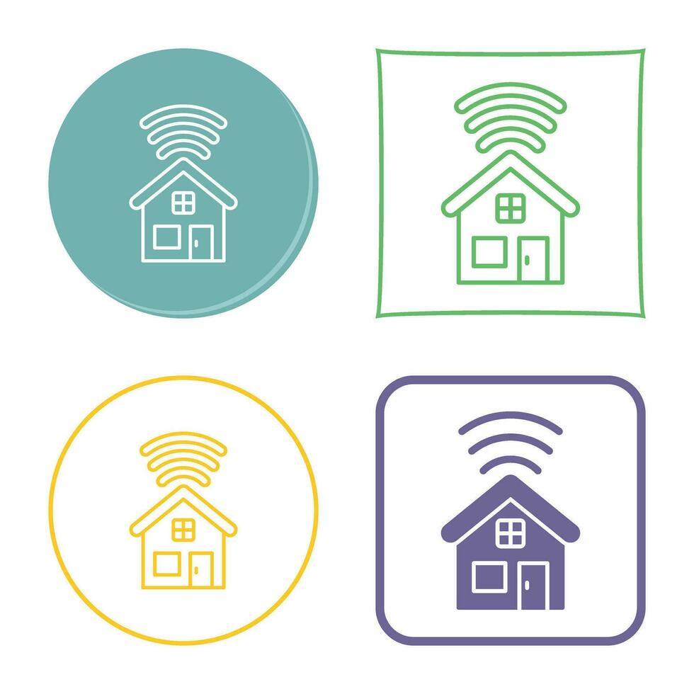 Smart House Vector Icon