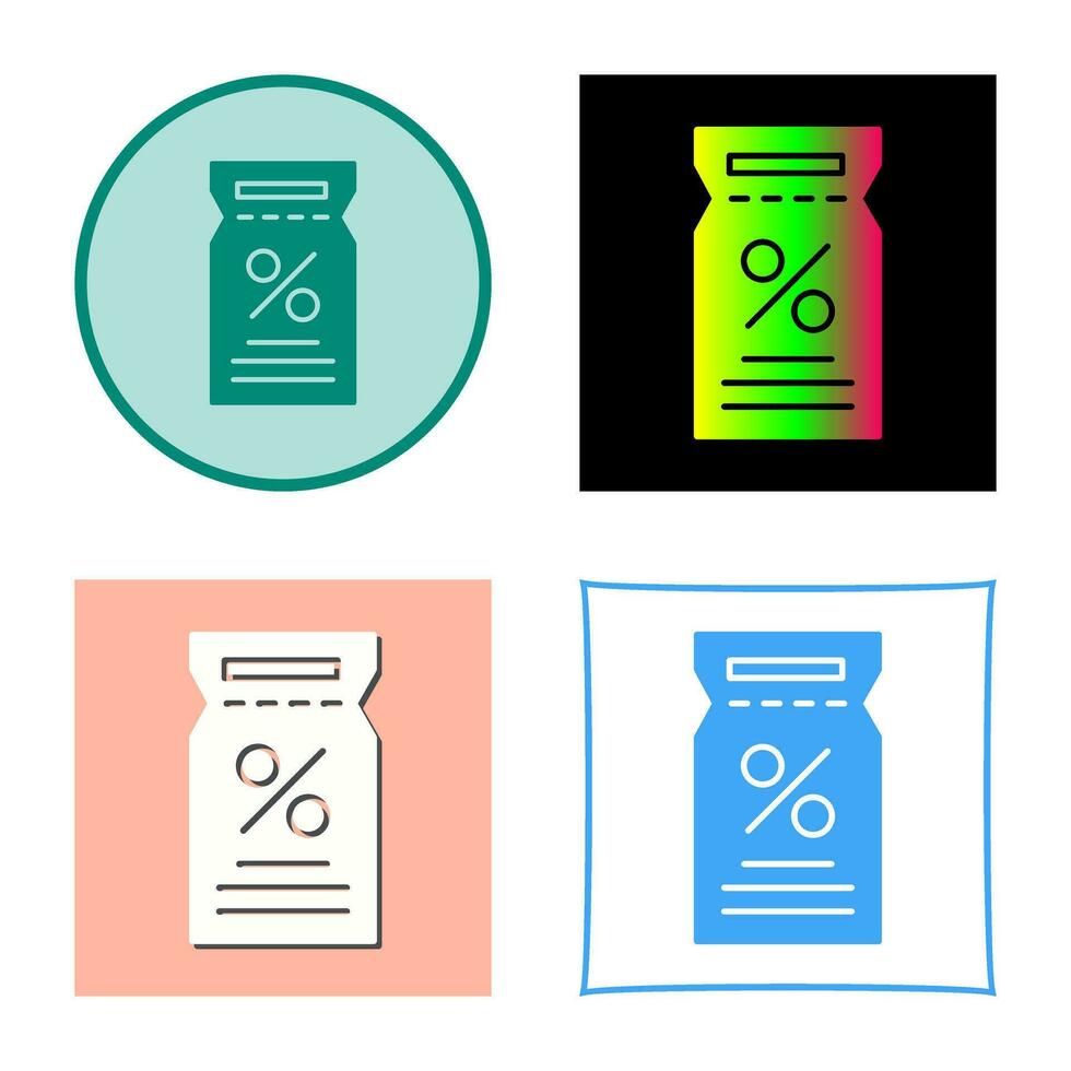 Discount Voucher Vector Icon
