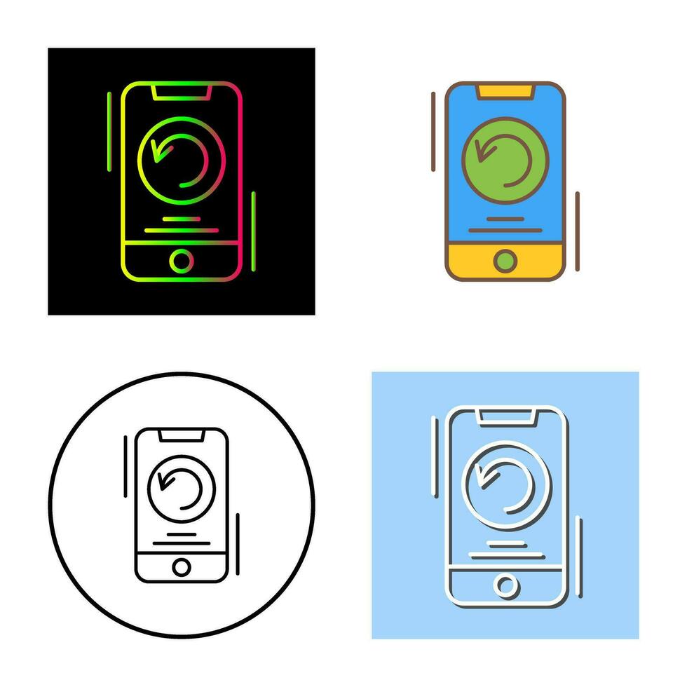 Restart Vector Icon
