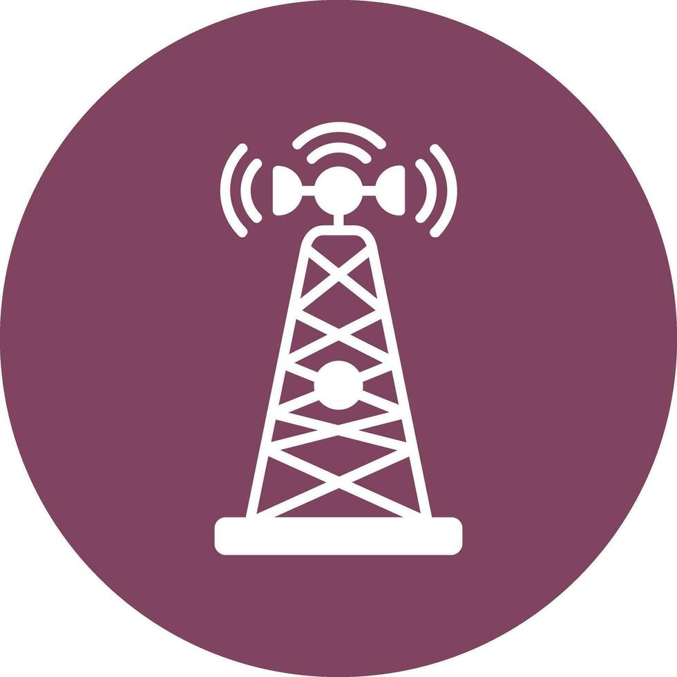 Cell Tower Vector Icon