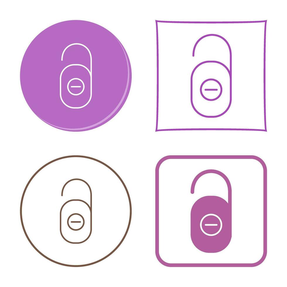 Do not Disturb Vector Icon