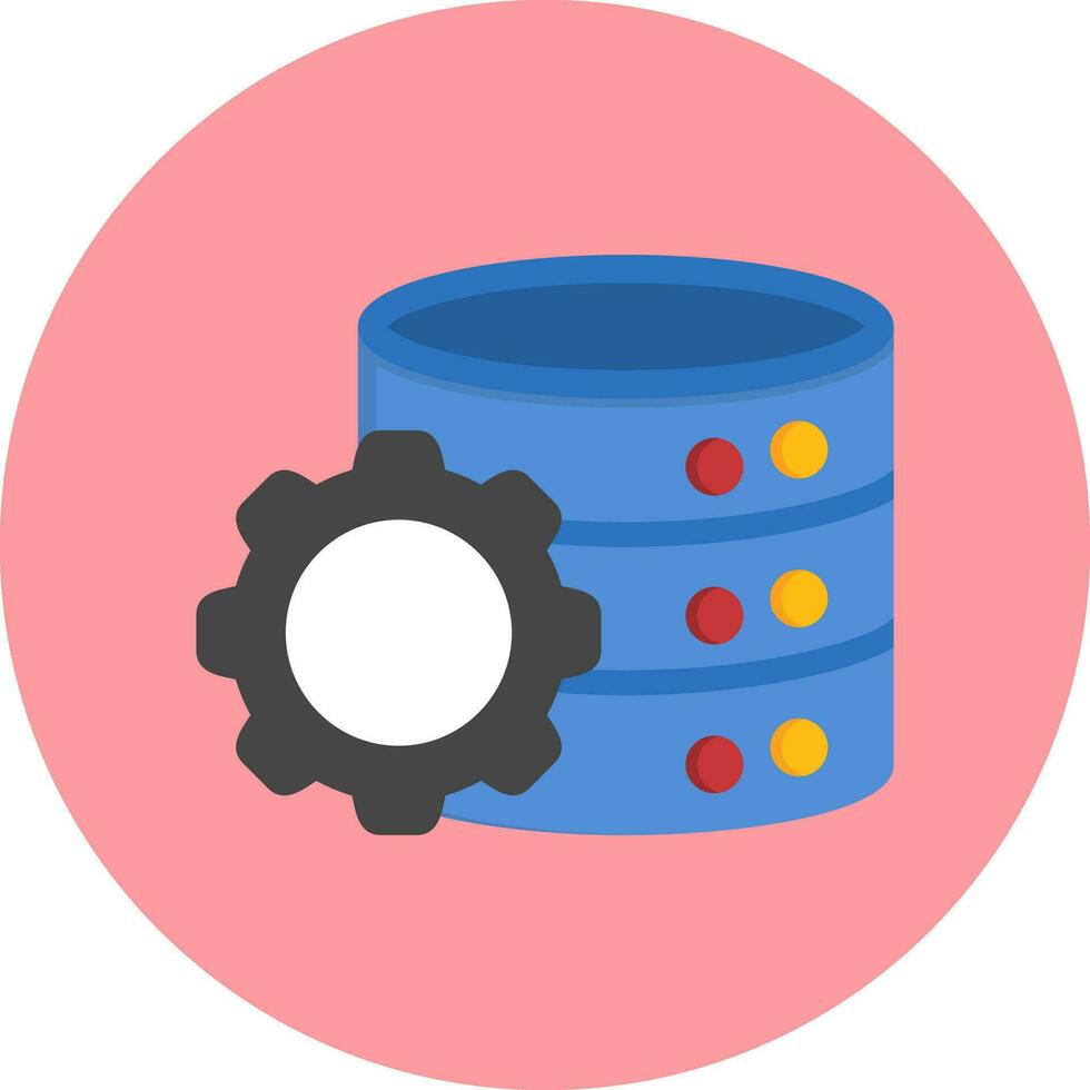 Operational Database Vector Icon