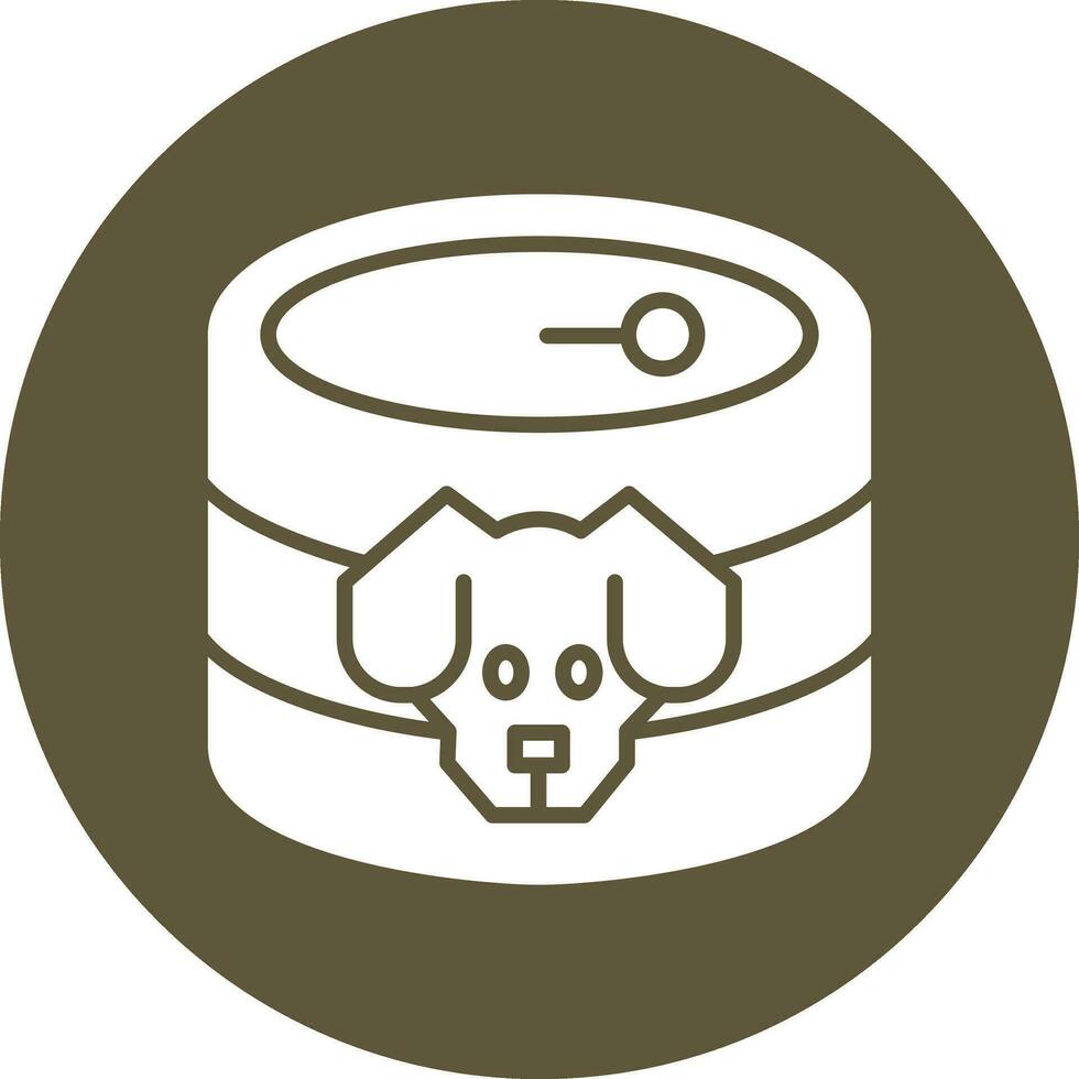 Canned Vector Icon