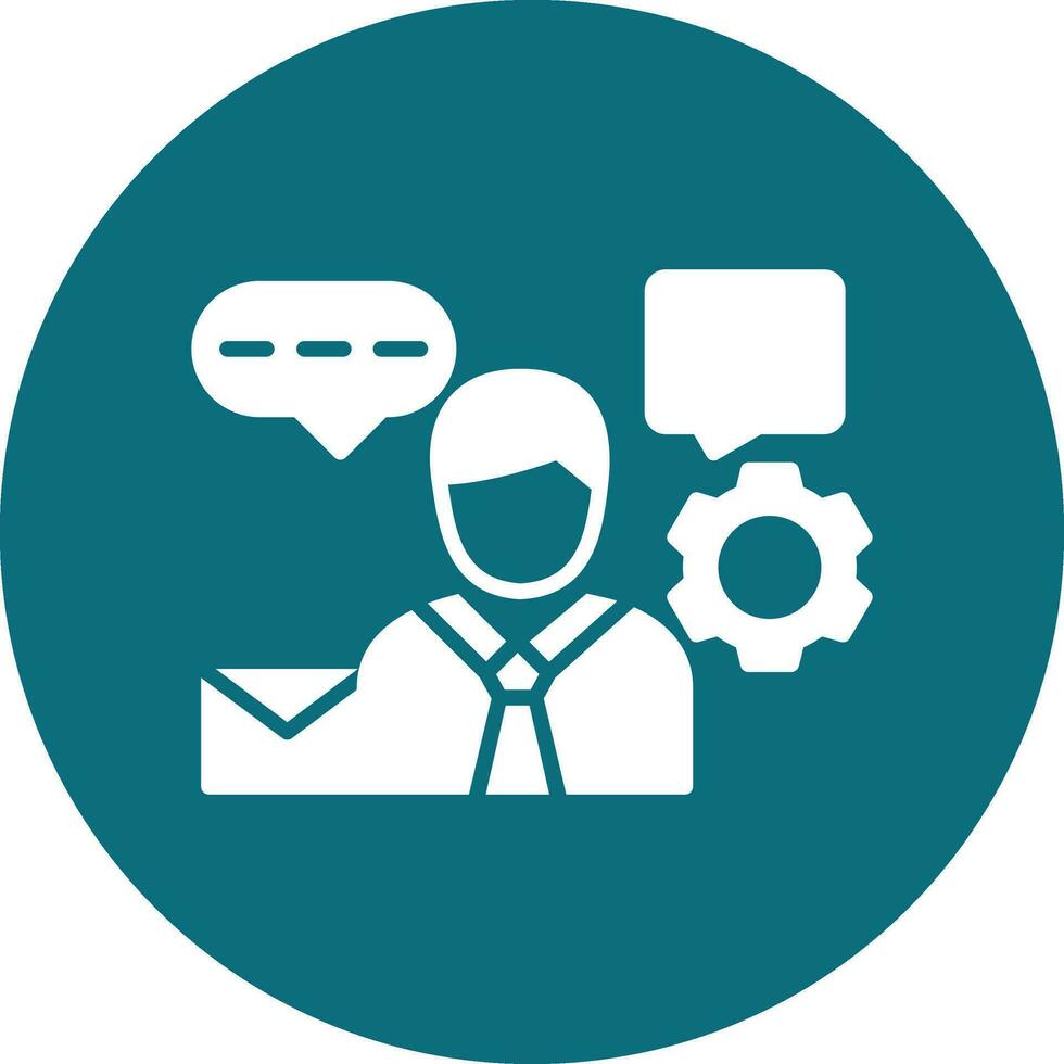 Client Support Vector Icon