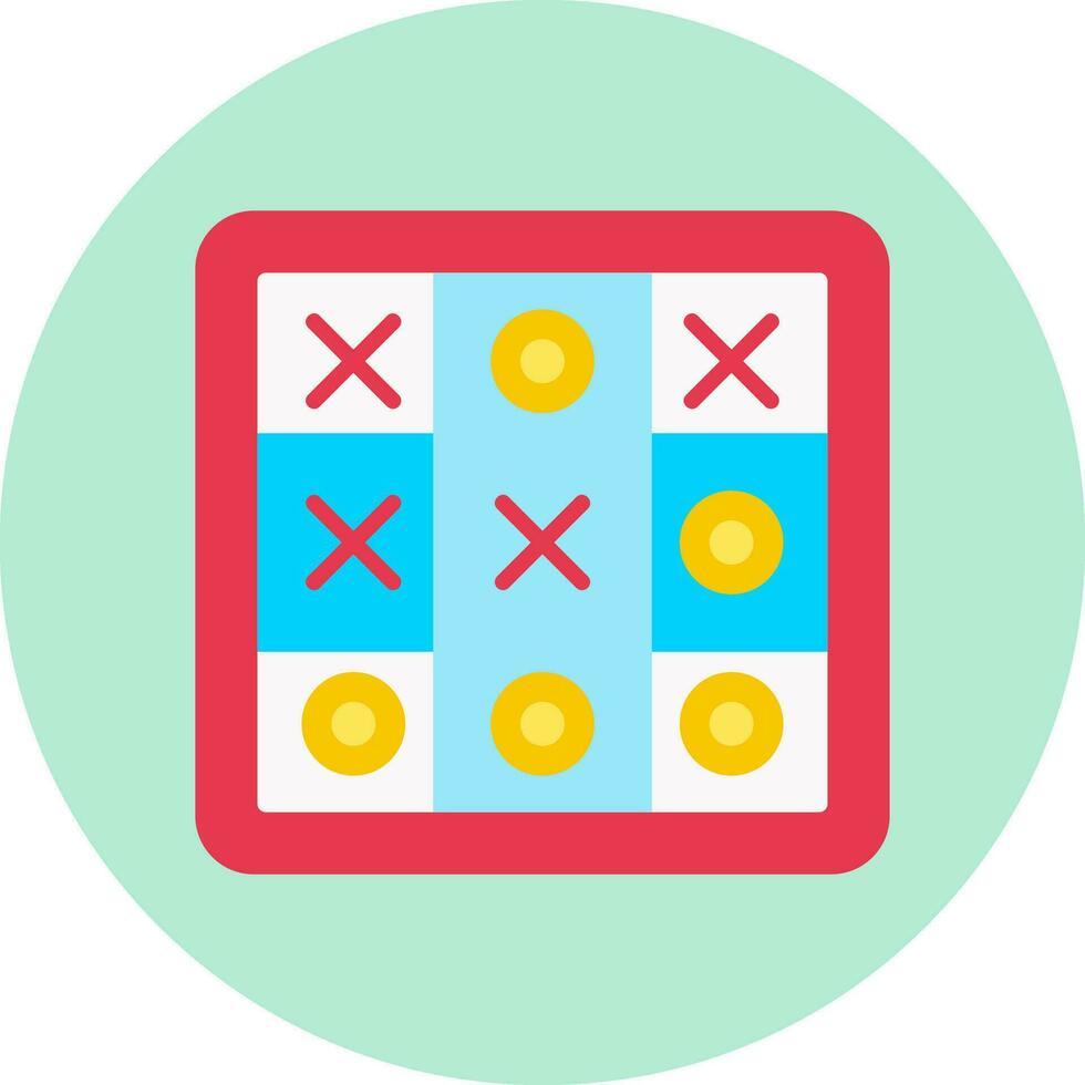 Tic Tac Toe Vector Icon