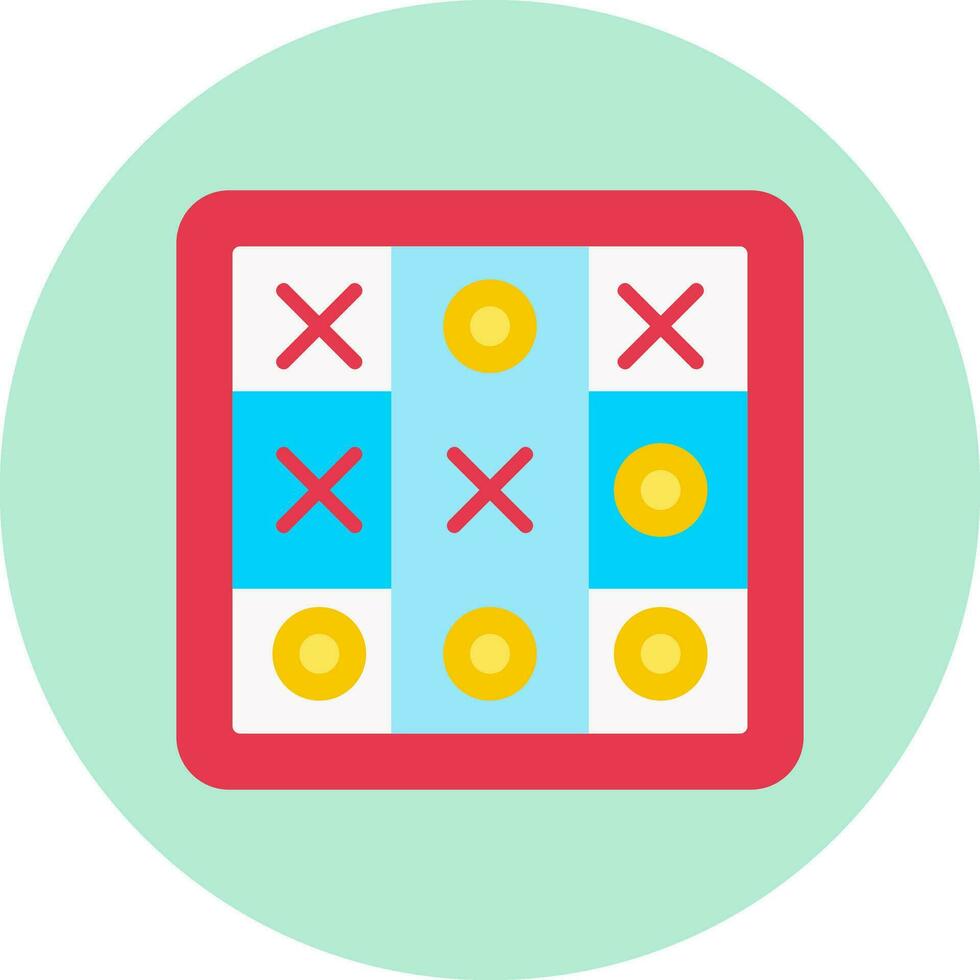 Tic Tac Toe Vector Icon