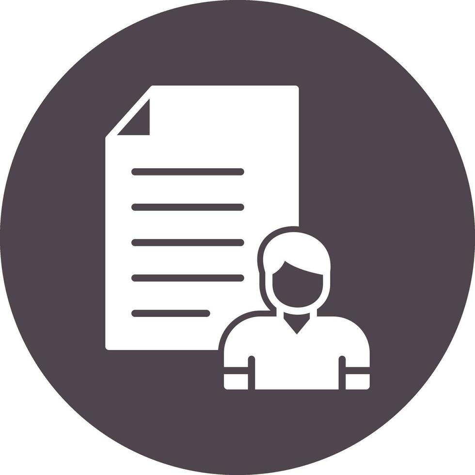 User Data Vector Icon