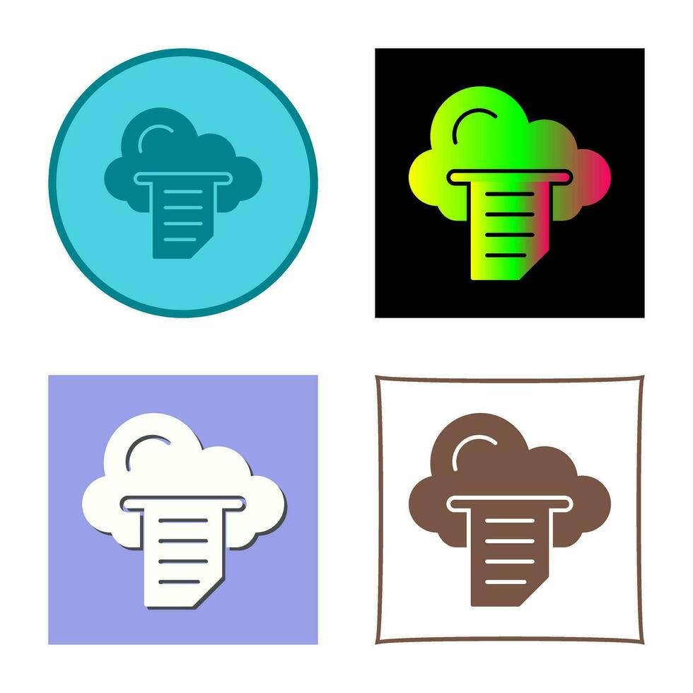 icono de vector de archivo