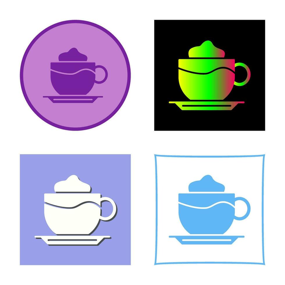 Latte Vector Icon