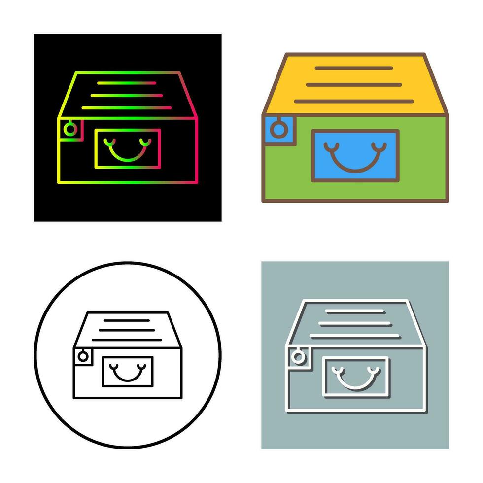 File Cabinet Vector Icon