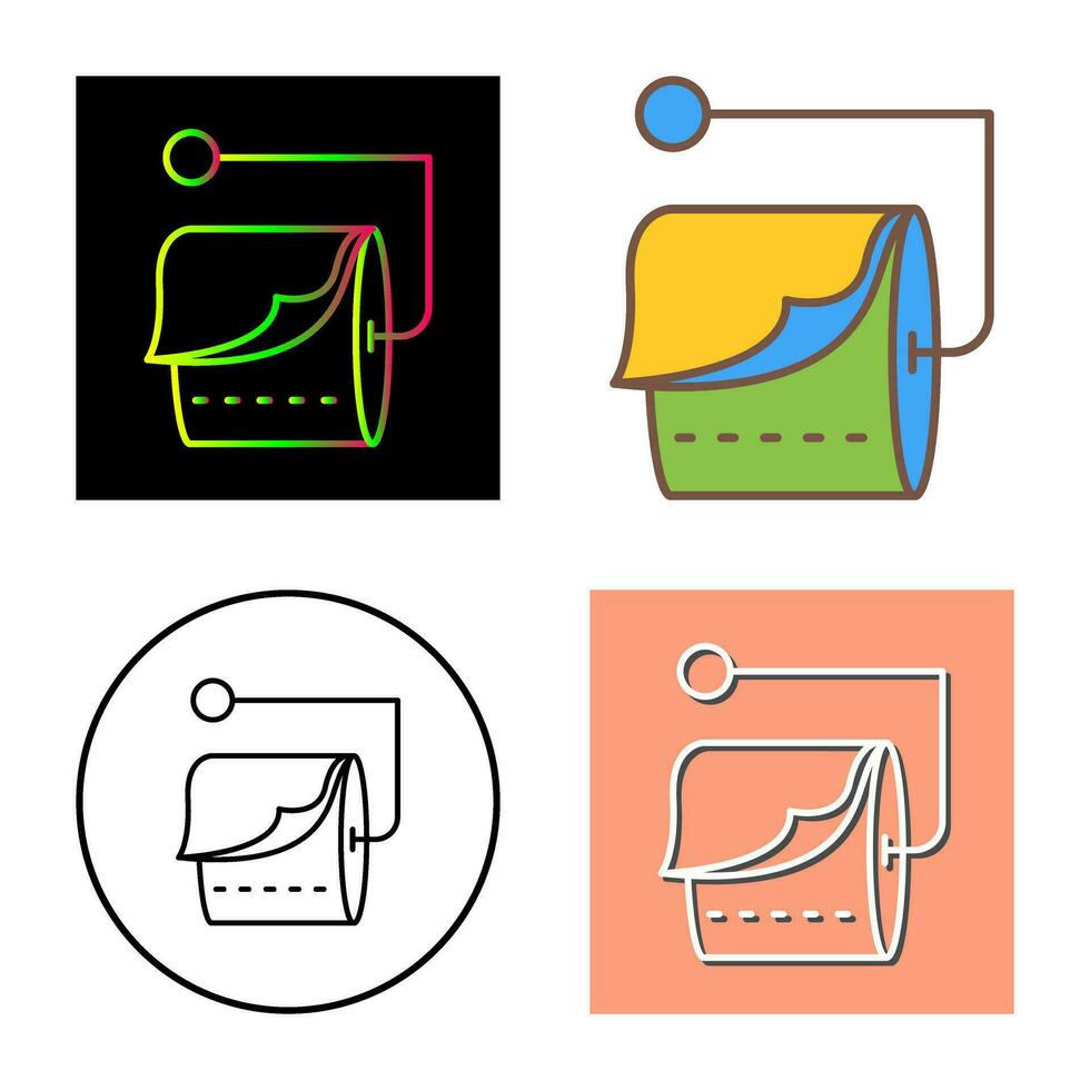 Tissue Roll Vector Icon