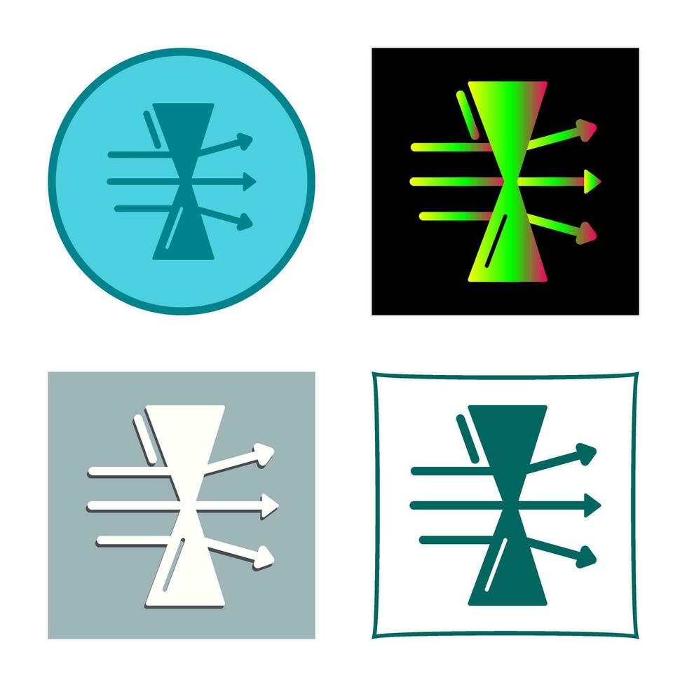 Dispersion Vector Icon