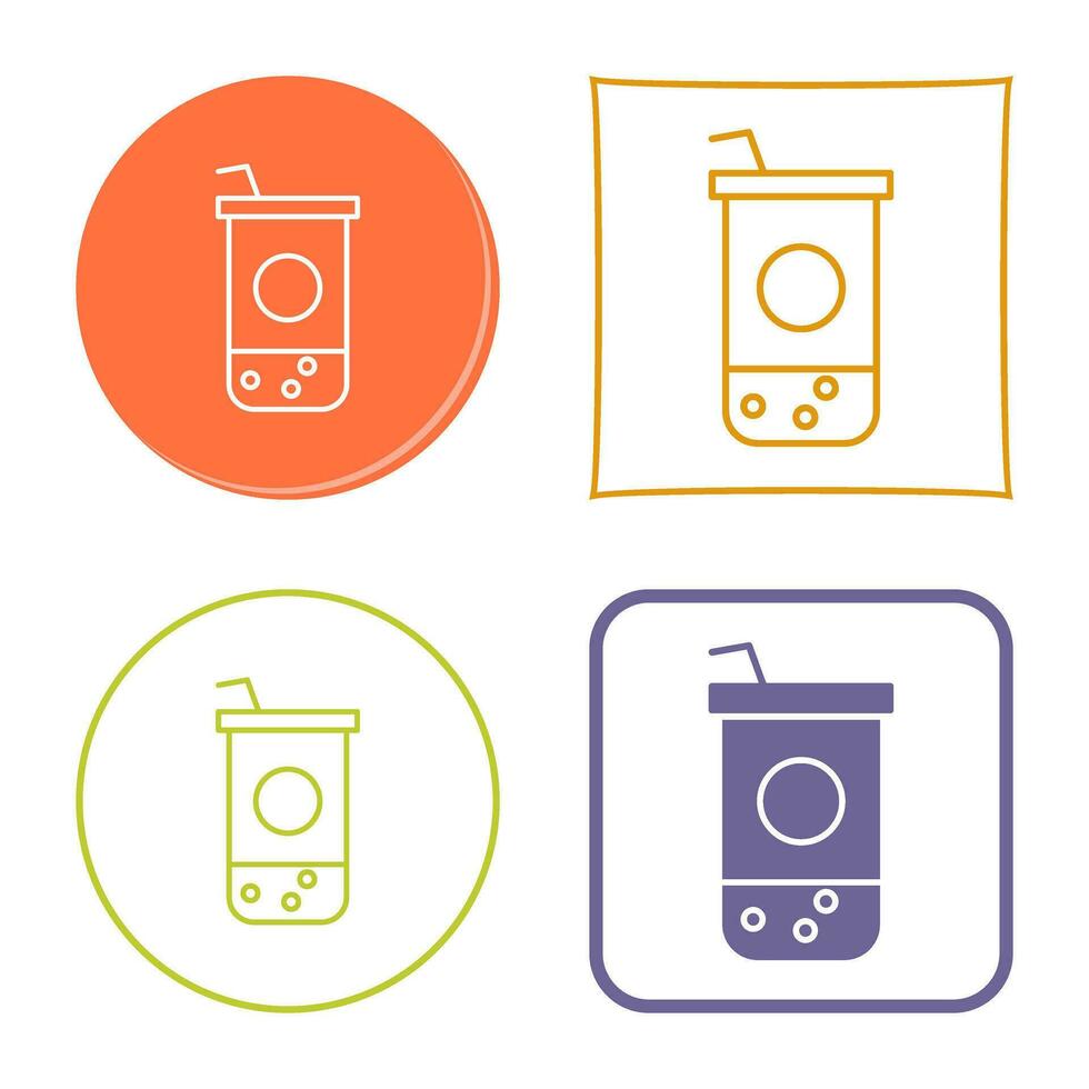 Chocolate Shake Vector Icon