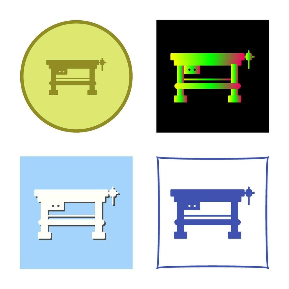 Work Bench Vector Icon