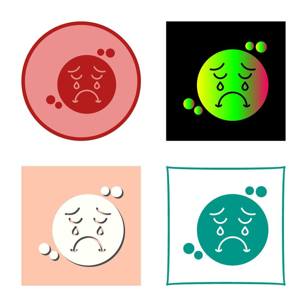 Unhappy Vector Icon