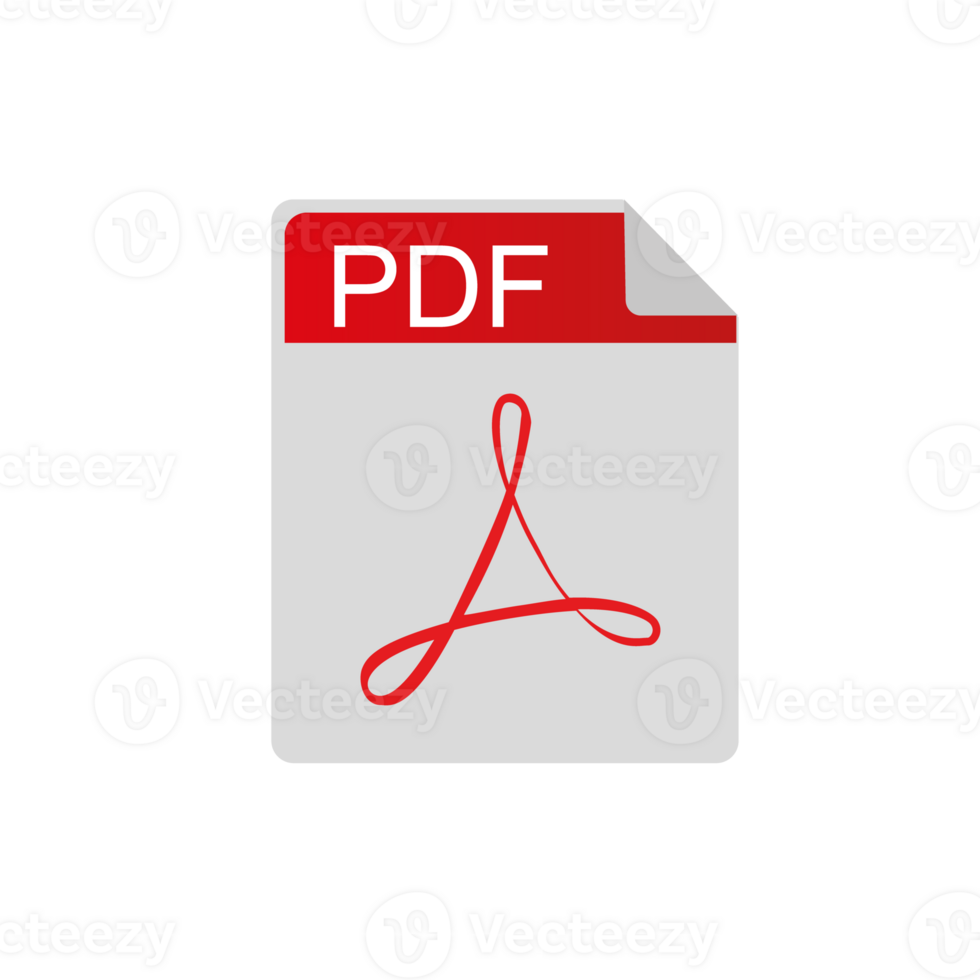 PDF file icon format. Pdf download document image button doc icon png