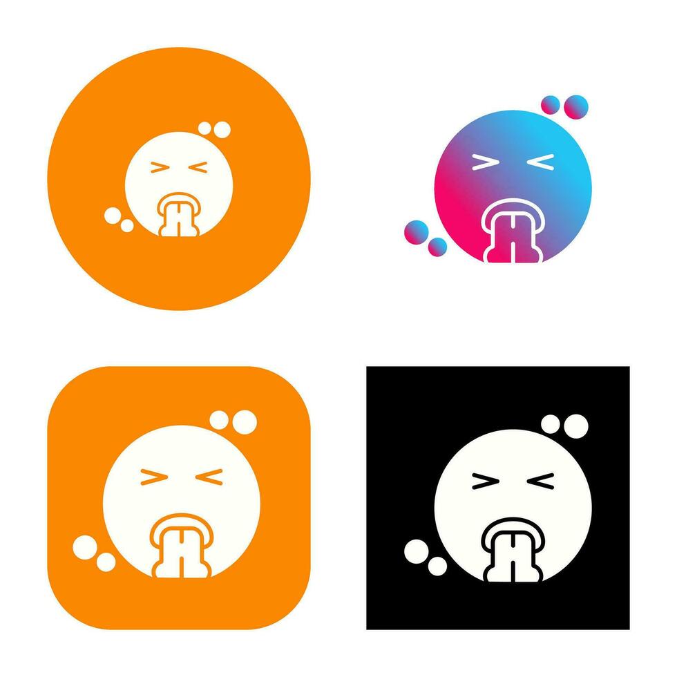 Vomit Vector Icon