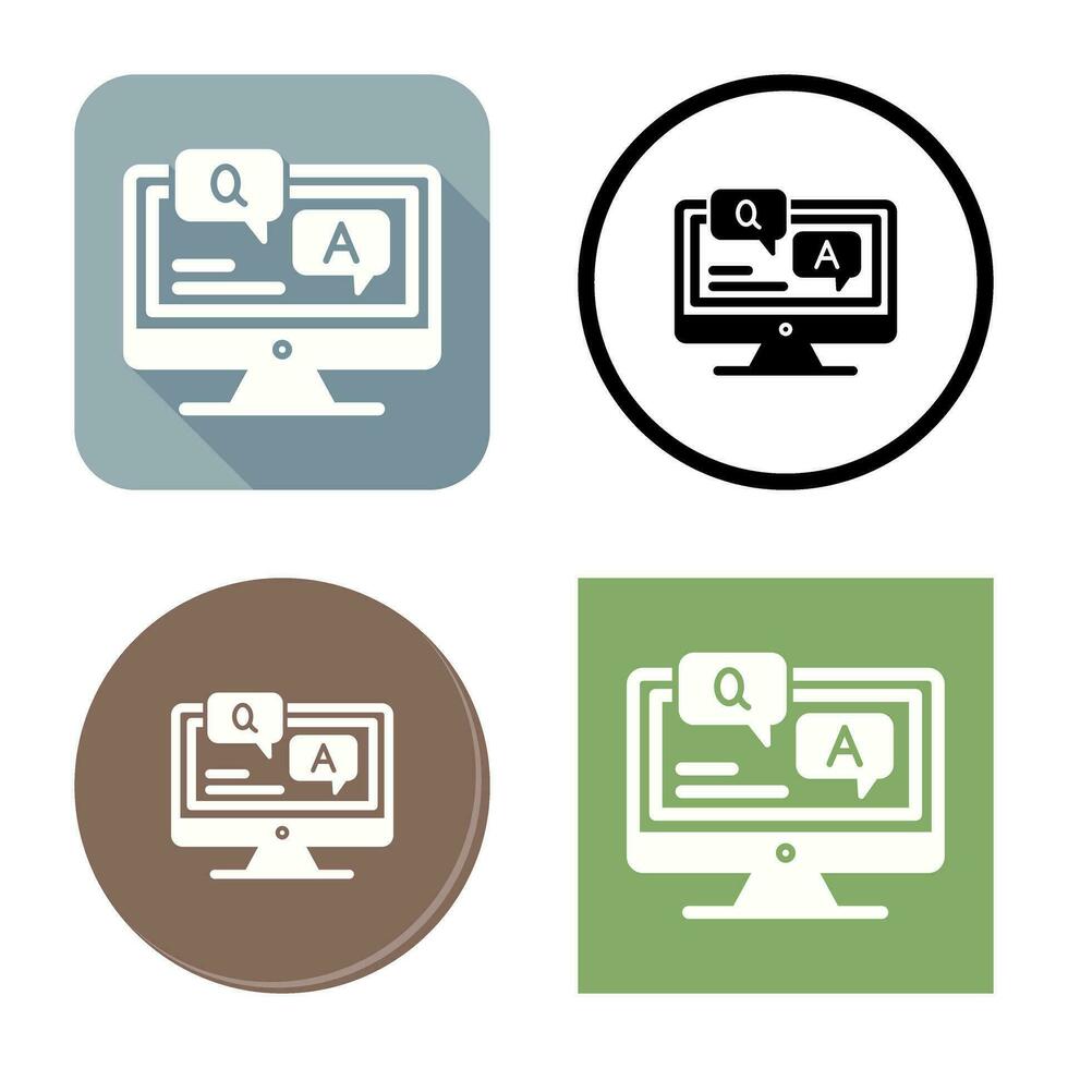 Faq Vector Icon
