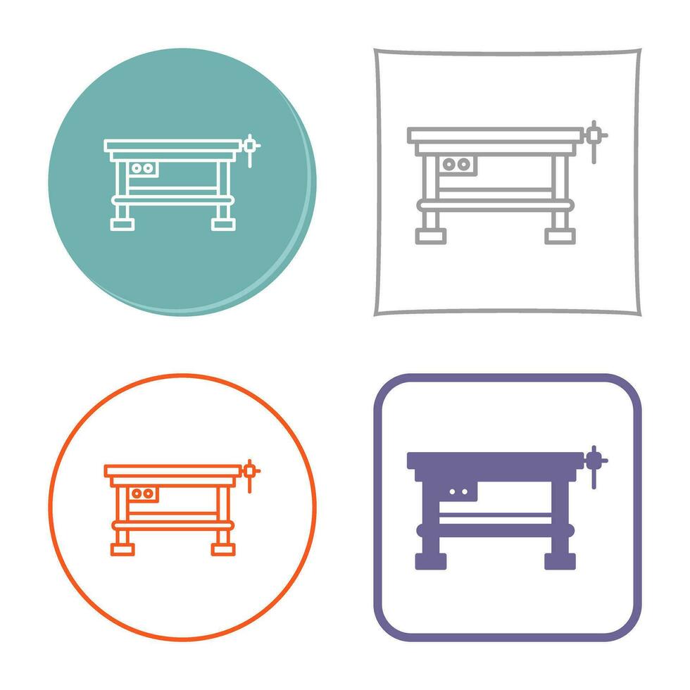 Work Bench Vector Icon