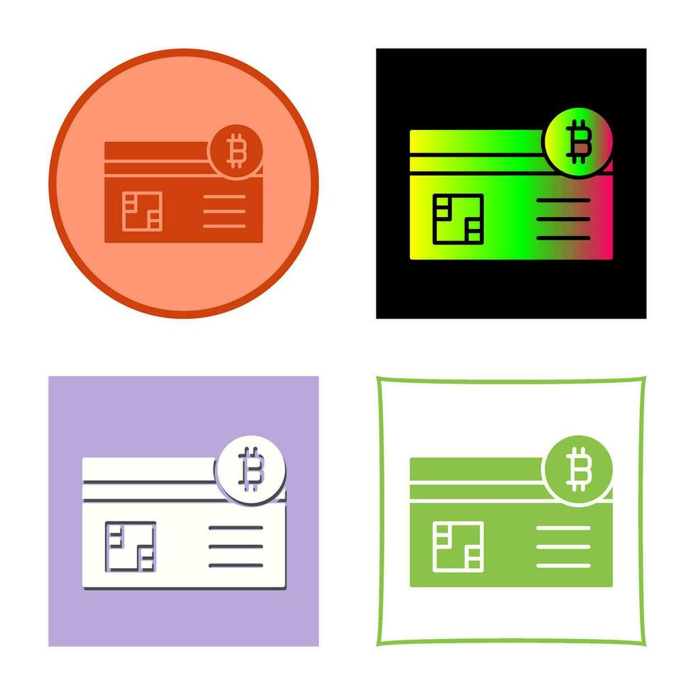 Credit Card Vector Icon