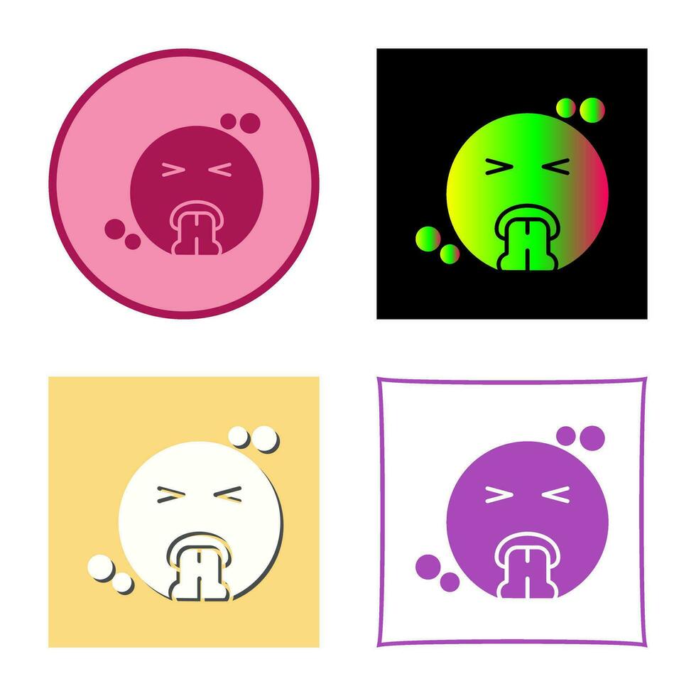 Vomit Vector Icon