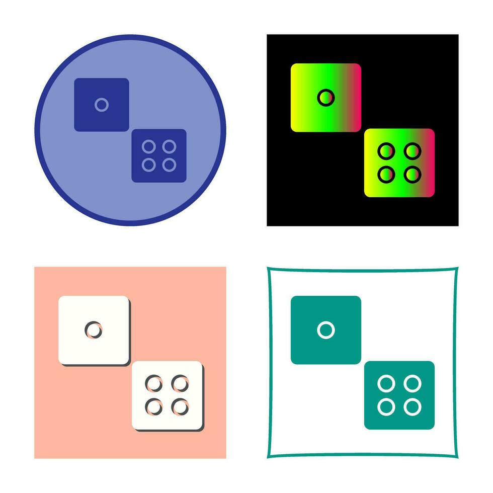 Dice Vector Icon