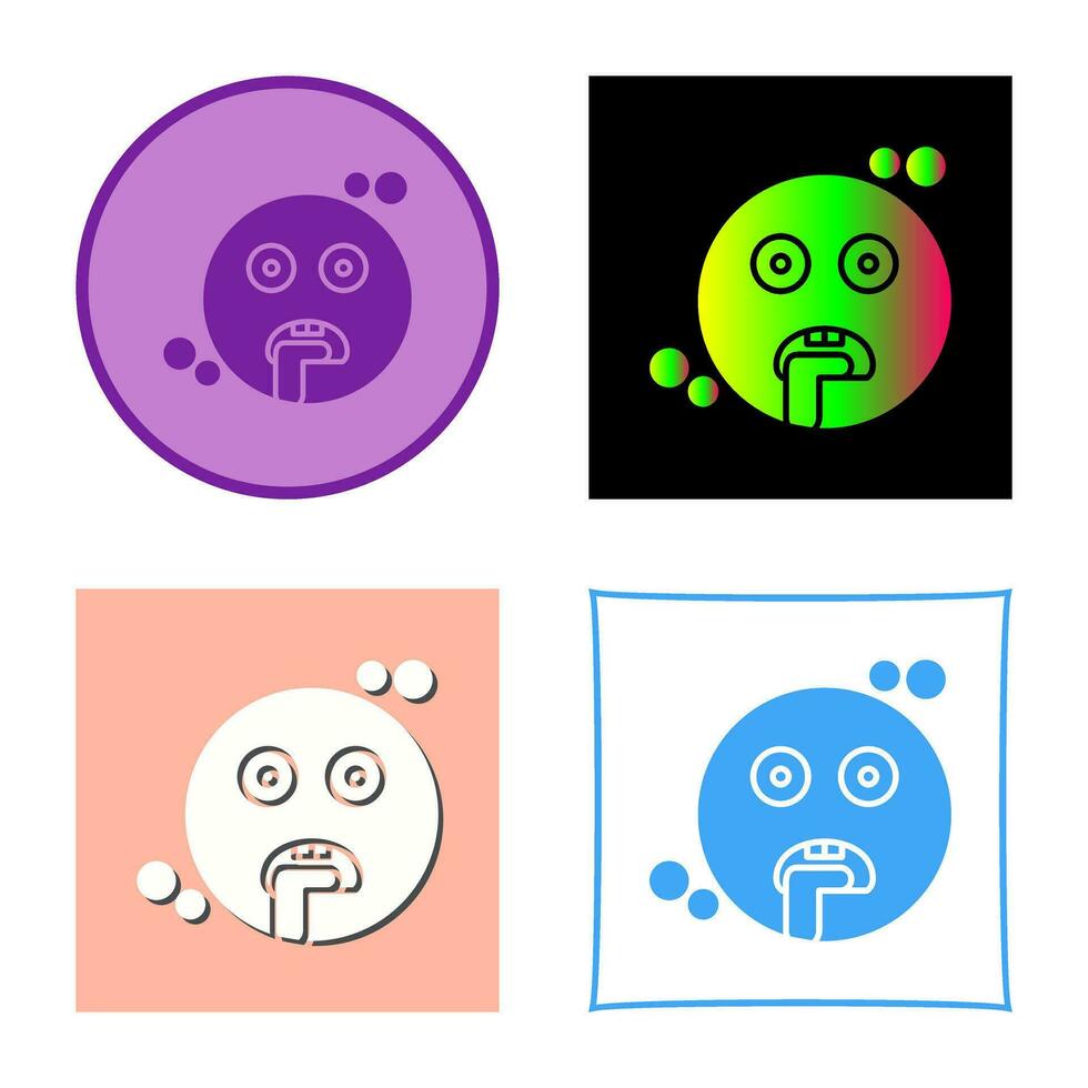 Drooling Vector Icon