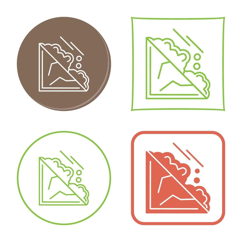 Avalanche Vector Icon