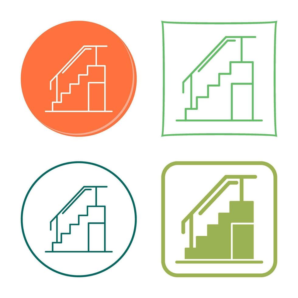 Stairs Vector Icon