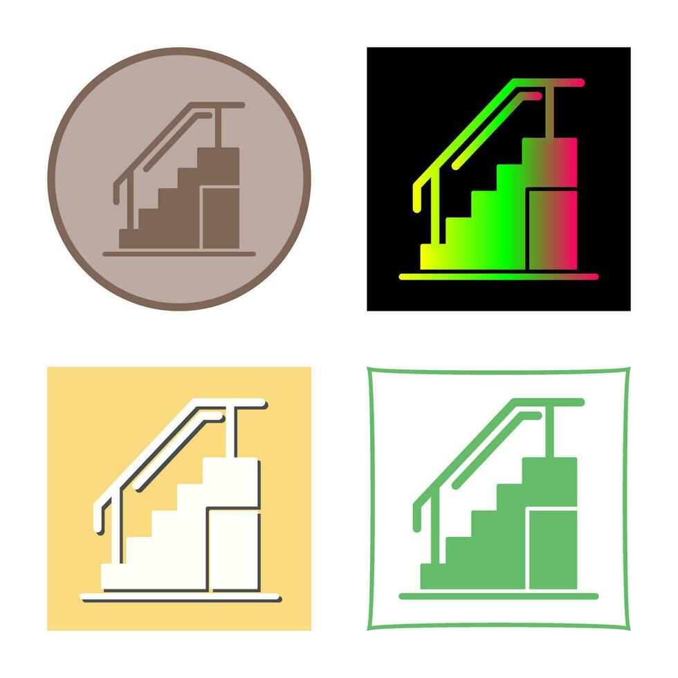 Stairs Vector Icon