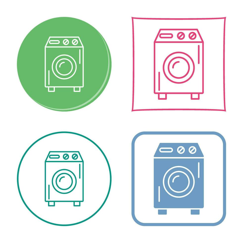 Washing Machine Vector Icon