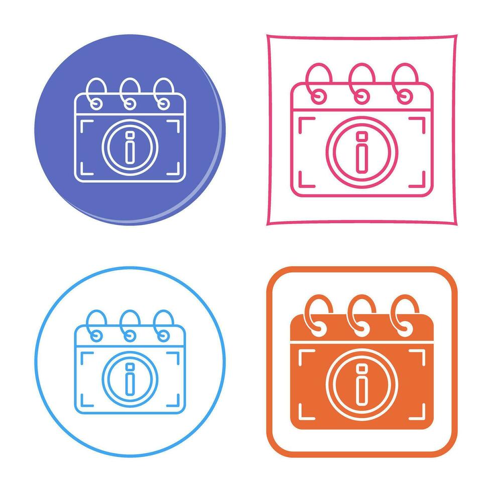 Calendar Vector Icon