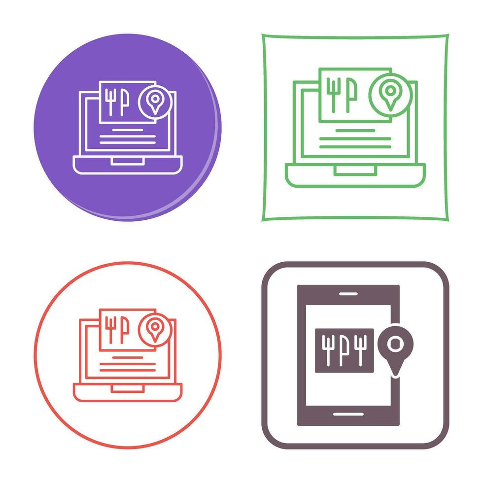 Food Delivery Vector Icon