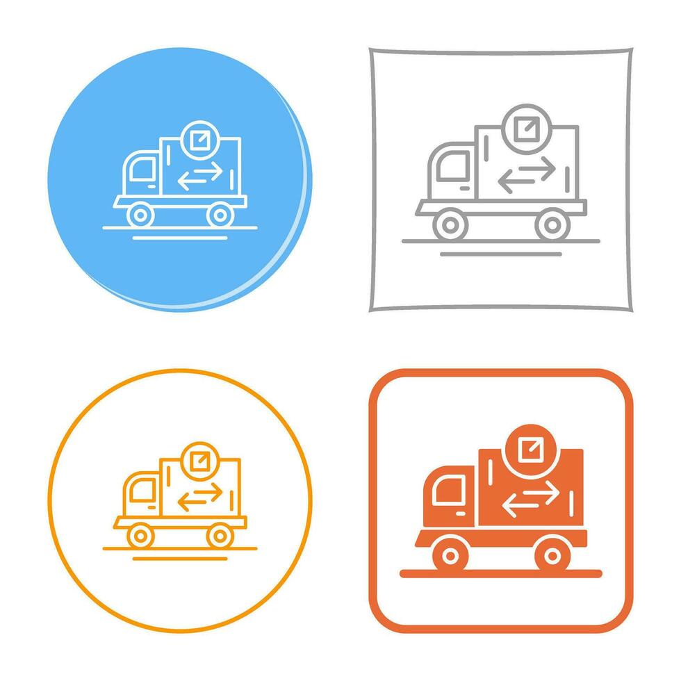 Delivery Truck Vector Icon