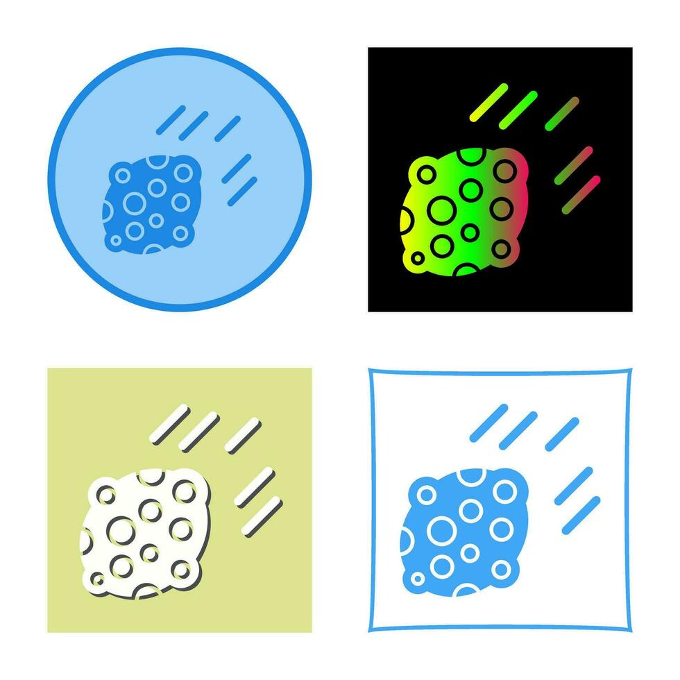Asteroid Vector Icon