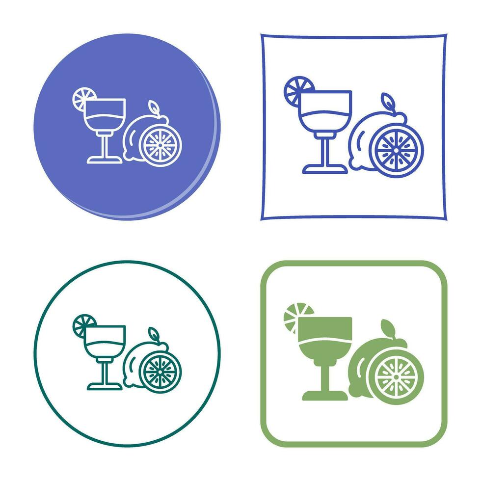 Lime Juice Vector Icon