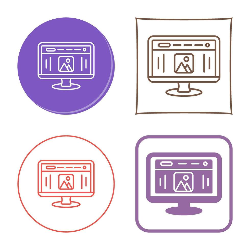 Web Design Vector Icon